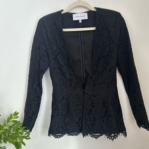 Black Lace Blazer